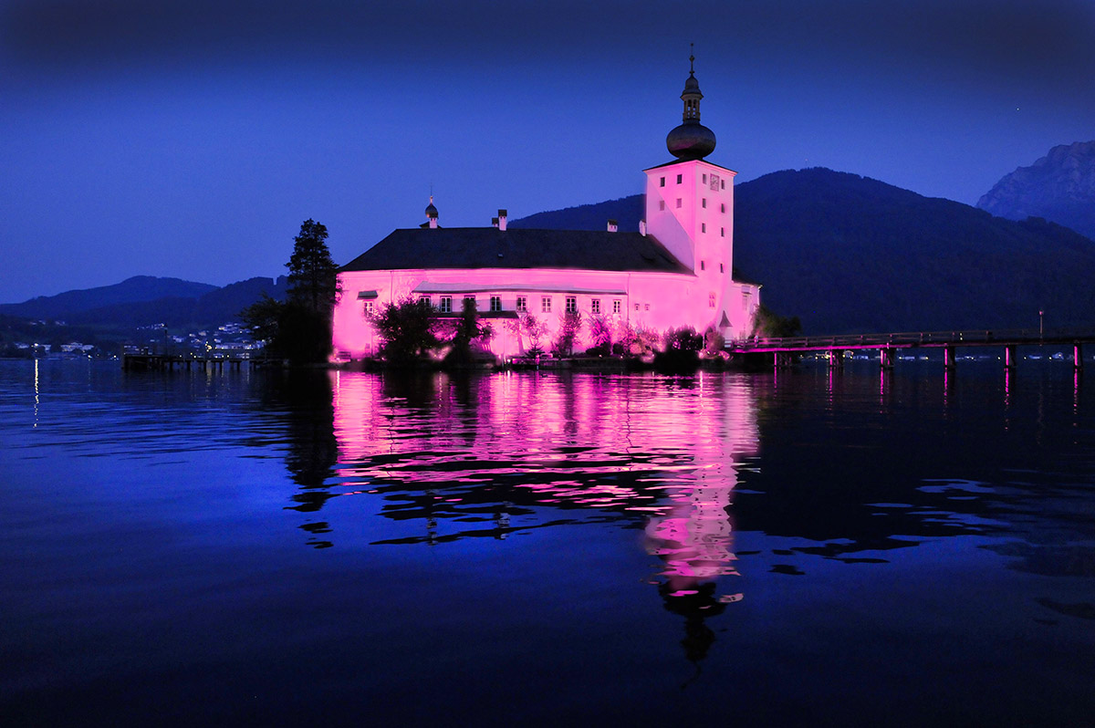 Ort Castle on the Lake Traun, Autriche